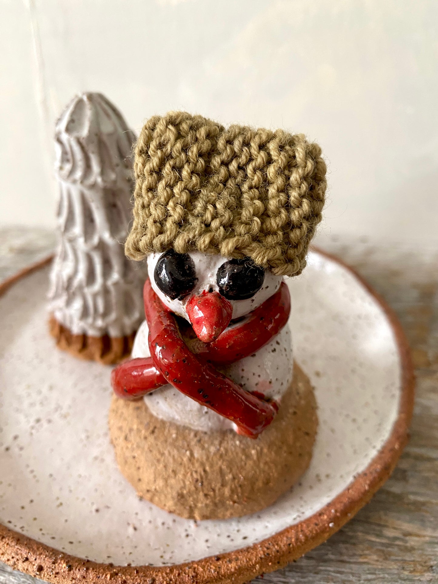 Christmas Magic 4-Piece Decorative Set with Snowman, Tree & Candle 25-1205