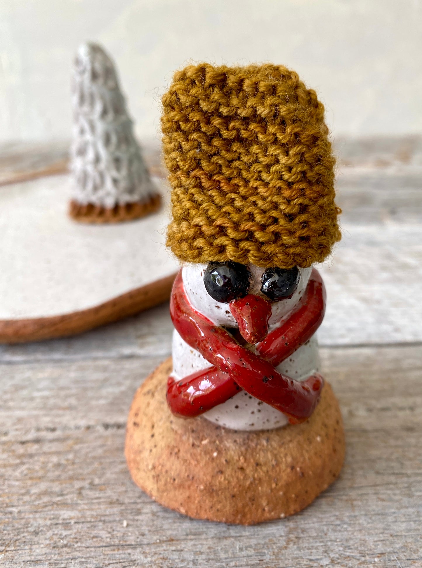 Christmas Magic 4-Piece Decorative Set with Snowman, Tree & Candle 25-1207