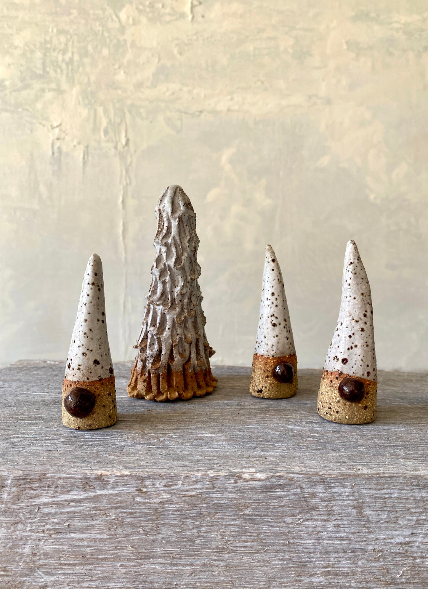 Handcrafted Nordic Gnome Set – One-of-a-Kind Holiday Magic 25-1211