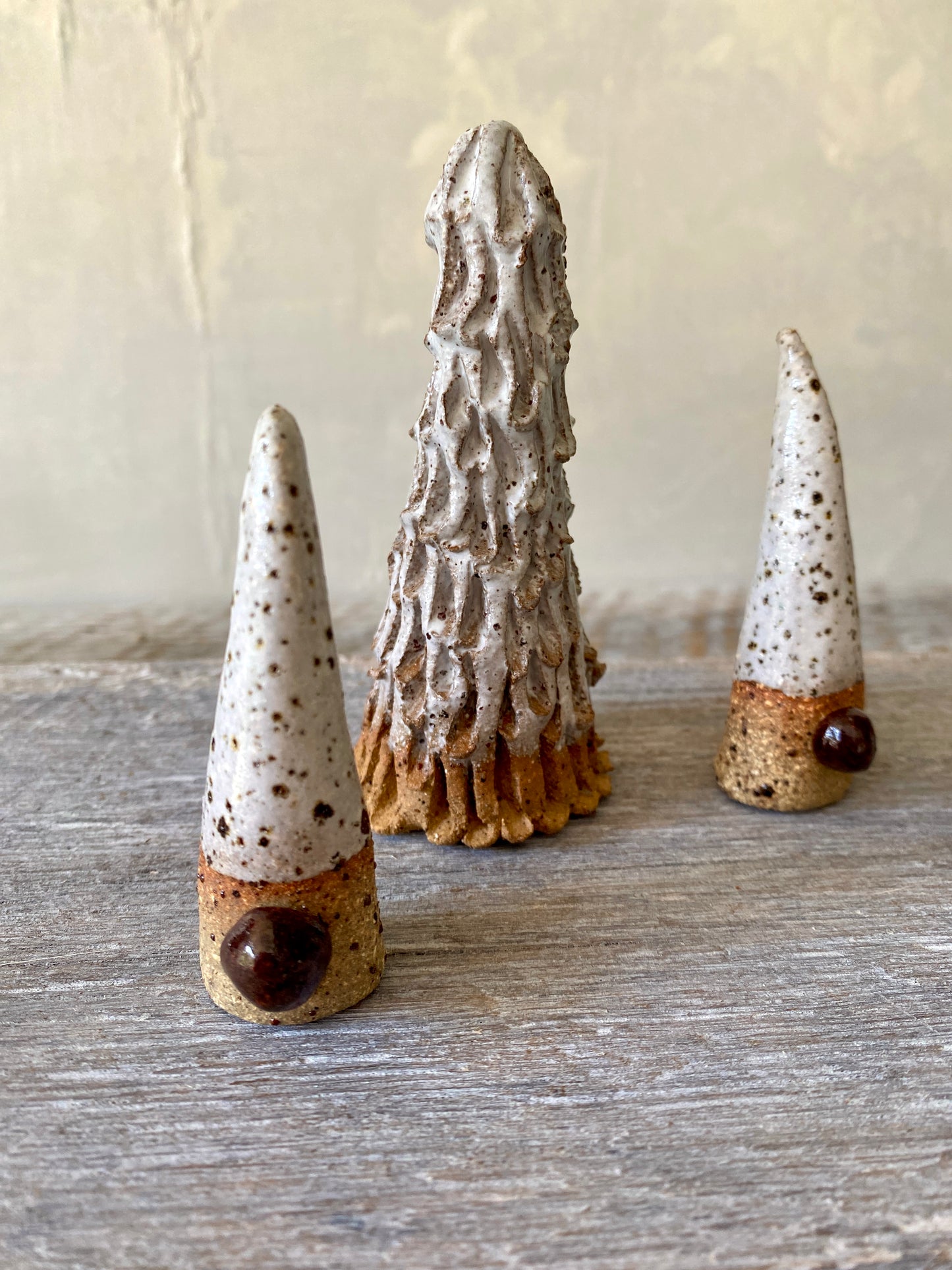 Handcrafted Nordic Gnome Set – One-of-a-Kind Holiday Magic 25-1211